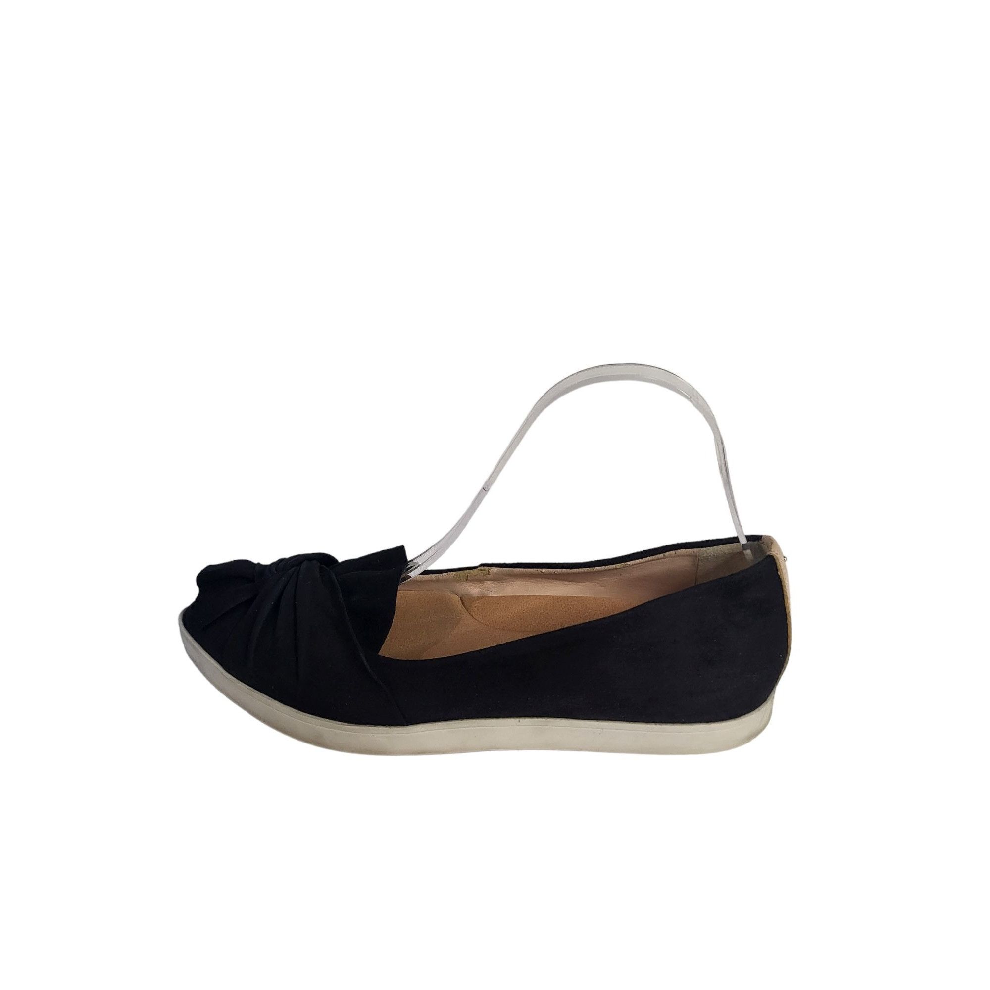 Other Dr. Scholls Slip On Shoes Women Sz 6 M Black Suede Viv Twist Size US 6 / IT 36 - 1 Thumbnail