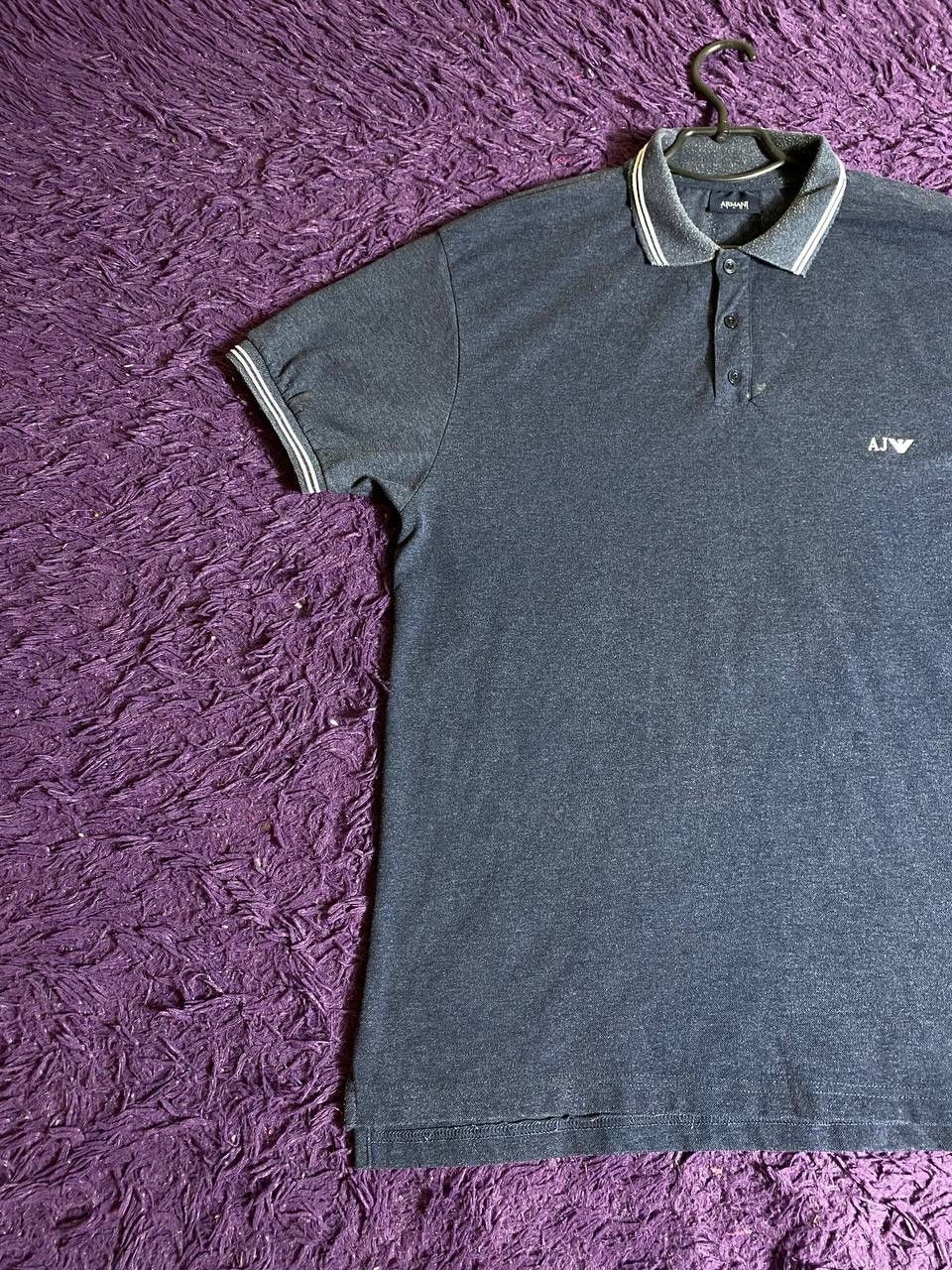 Armani × Vintage Armani Jeans vintage luxury designer basic logo polo tee Size US XL / EU 56 / 4 - 16 Thumbnail