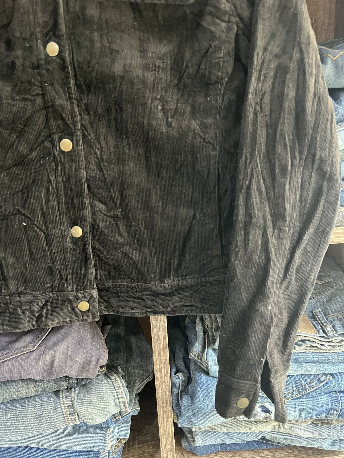 Comme Ca Ism 🔥Comme Ca Ism Corduroy Denim Jacket Size S / US 4 / IT 40 - 7 Thumbnail