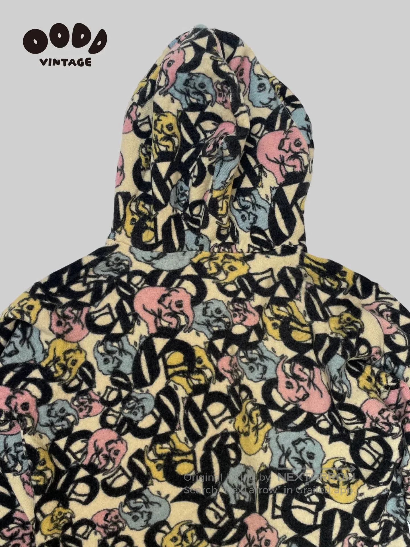 John Galliano John Galliano Elephant Knit Hoodie. Size US M / EU 48-50 / 2 - 7 Thumbnail