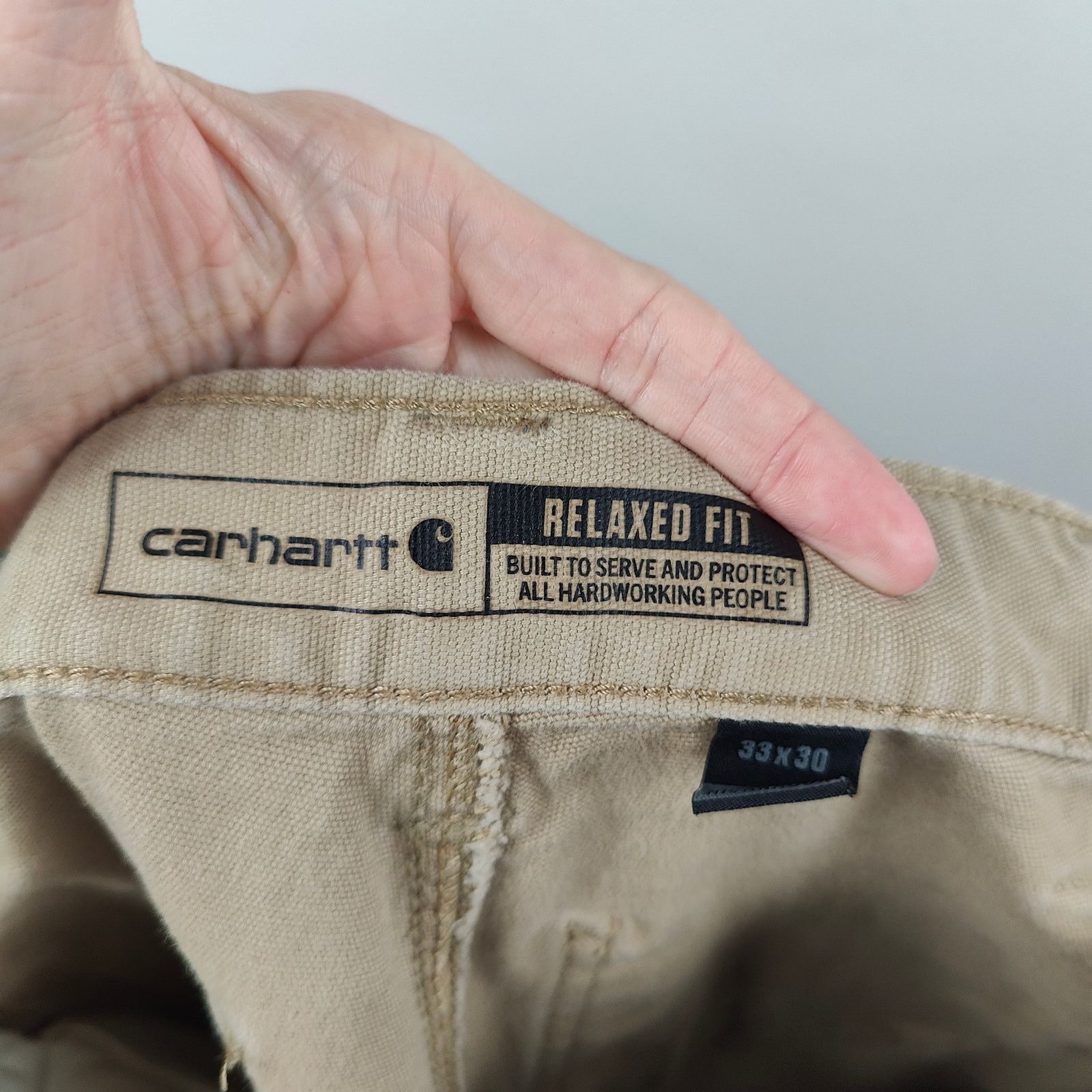 Carhartt Carhartt Rugged Flex Relaxed Fit Canvas Work Pants Mens 33 Size US 33 - 10 Thumbnail