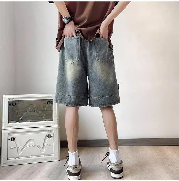 Japanese Brand × Jean Retro straight leg high street jeans Size US 32 / EU 48 - 6 Thumbnail