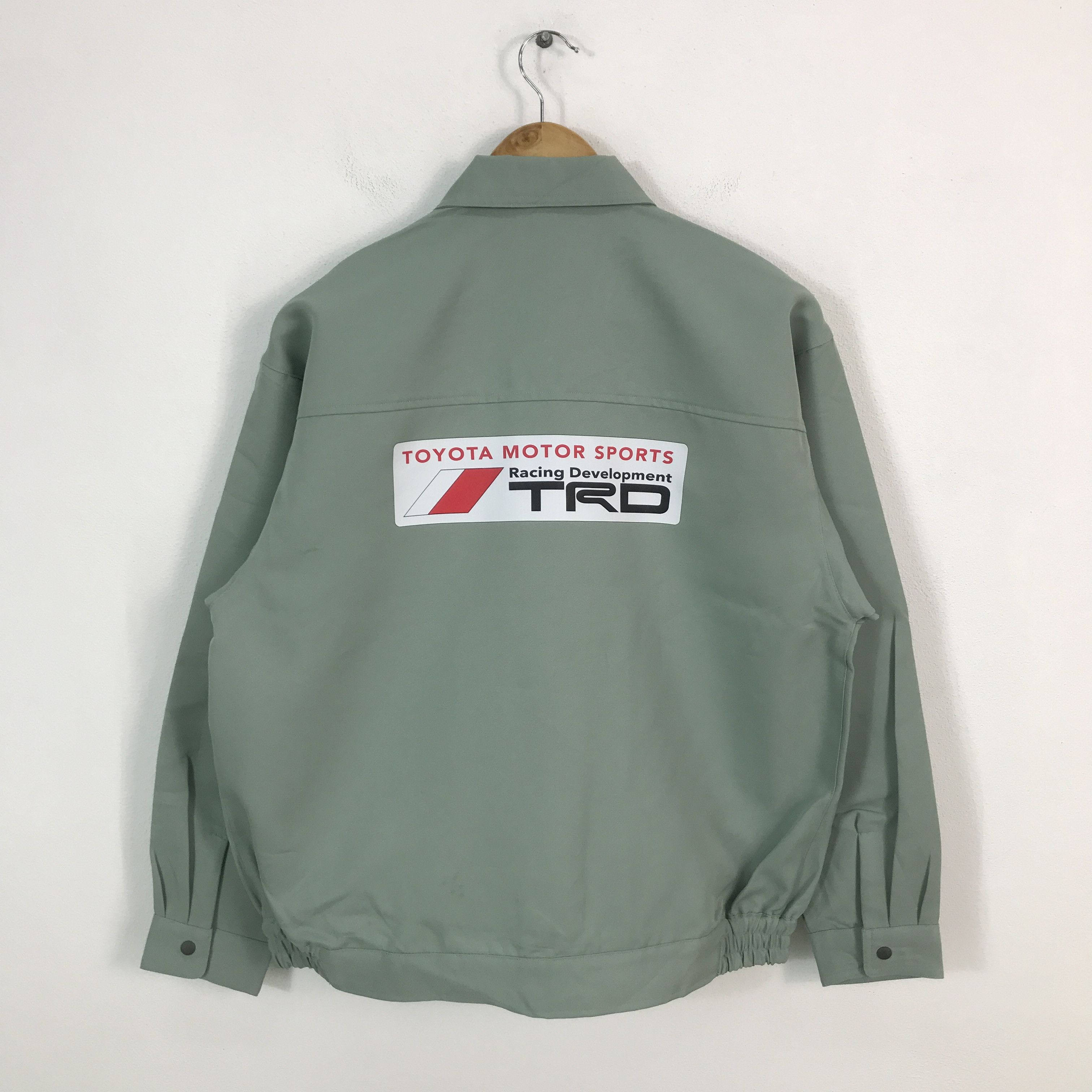 Japanese Brand Vtg toyota sports racing development trd jacket Size US L / EU 52-54 / 3 - 1 Thumbnail