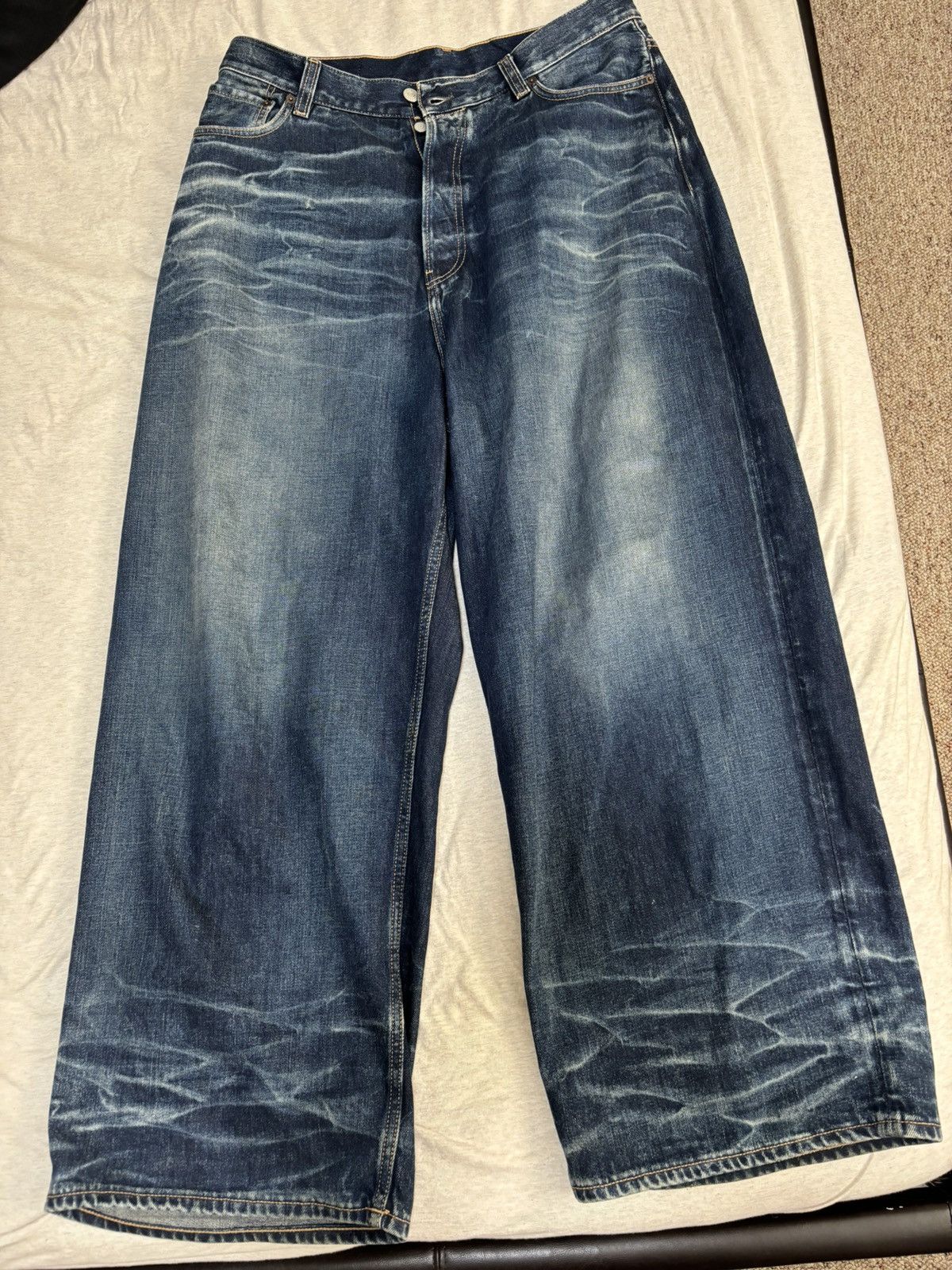 Acne Studios 2023M “Super Baggy” Blue Jeans