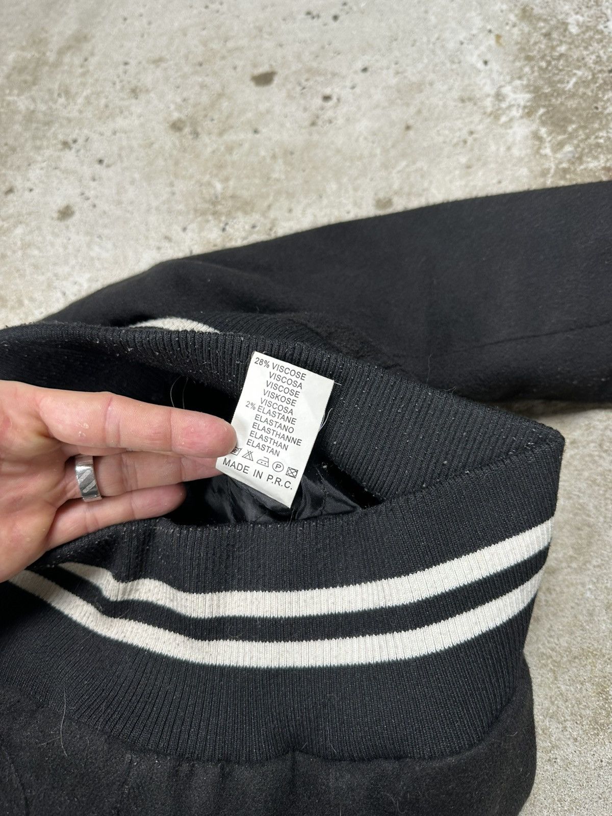 If Six Was Nine × Japanese Brand × Le Grande Bleu (L.G.B.) Vintage Y2K Faux Fur Bomber Wool Jacket Hooded Utility Size US S / EU 44-46 / 1 - 9 Thumbnail