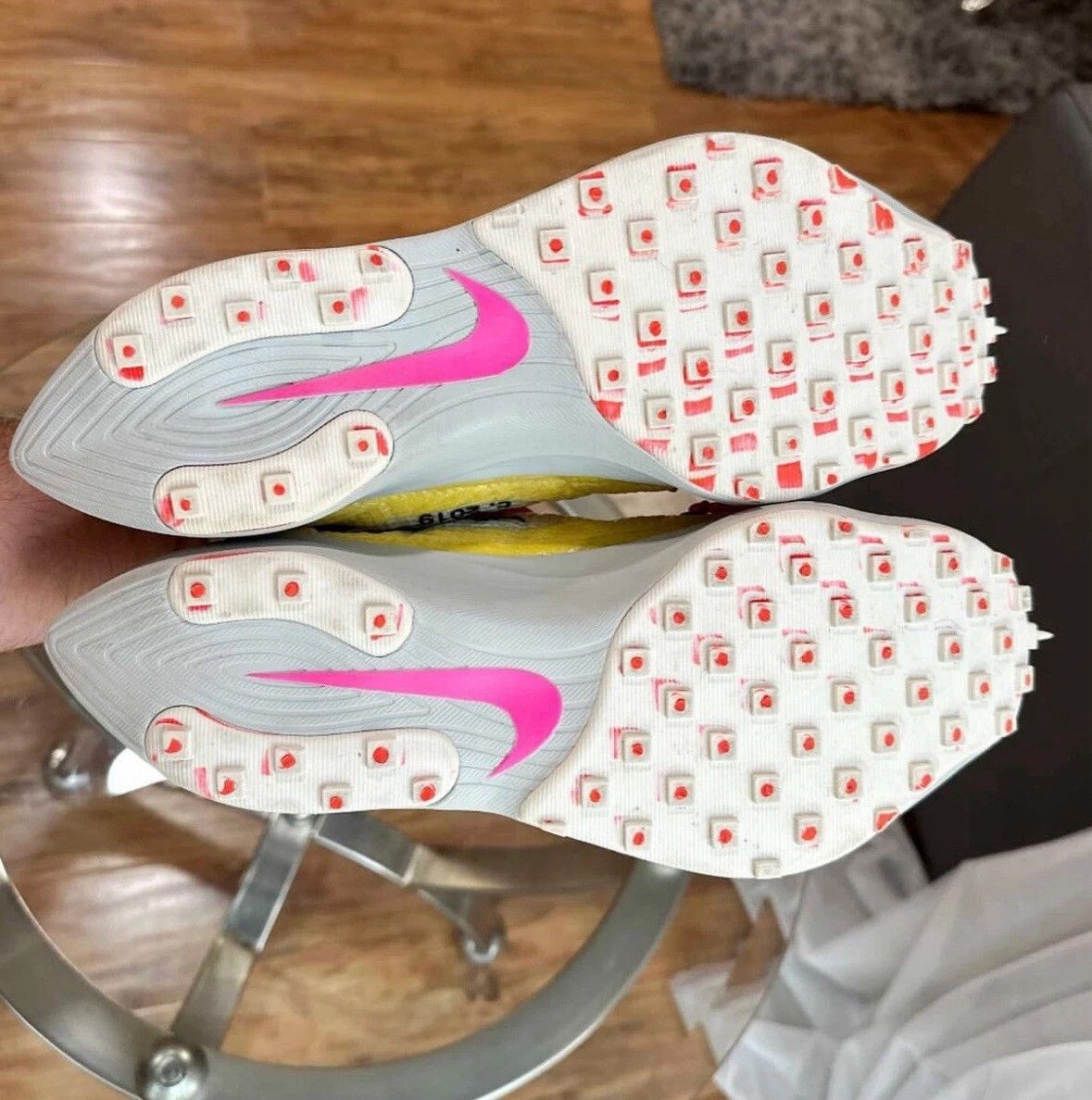 Nike × Off-White Nike Vapor Street Off-White Tour Yellow Size US 11 / EU 44 - 4 Thumbnail