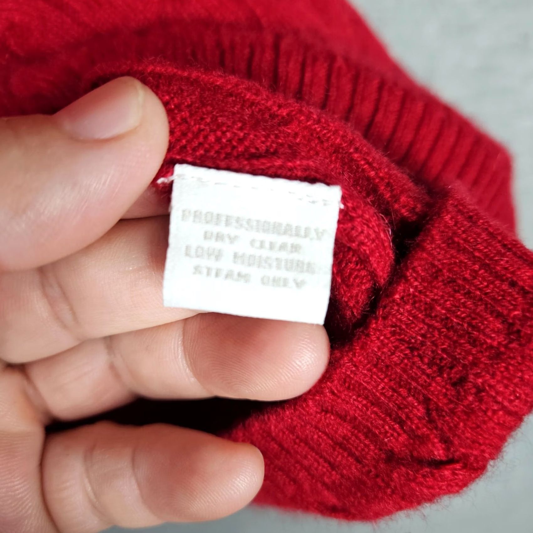 Charter Club Charter Club Women’s Red Cardigan Round Neck Short Sleeve Cashmere Sweater Sz S Size S / US 4 / IT 40 - 6 Thumbnail