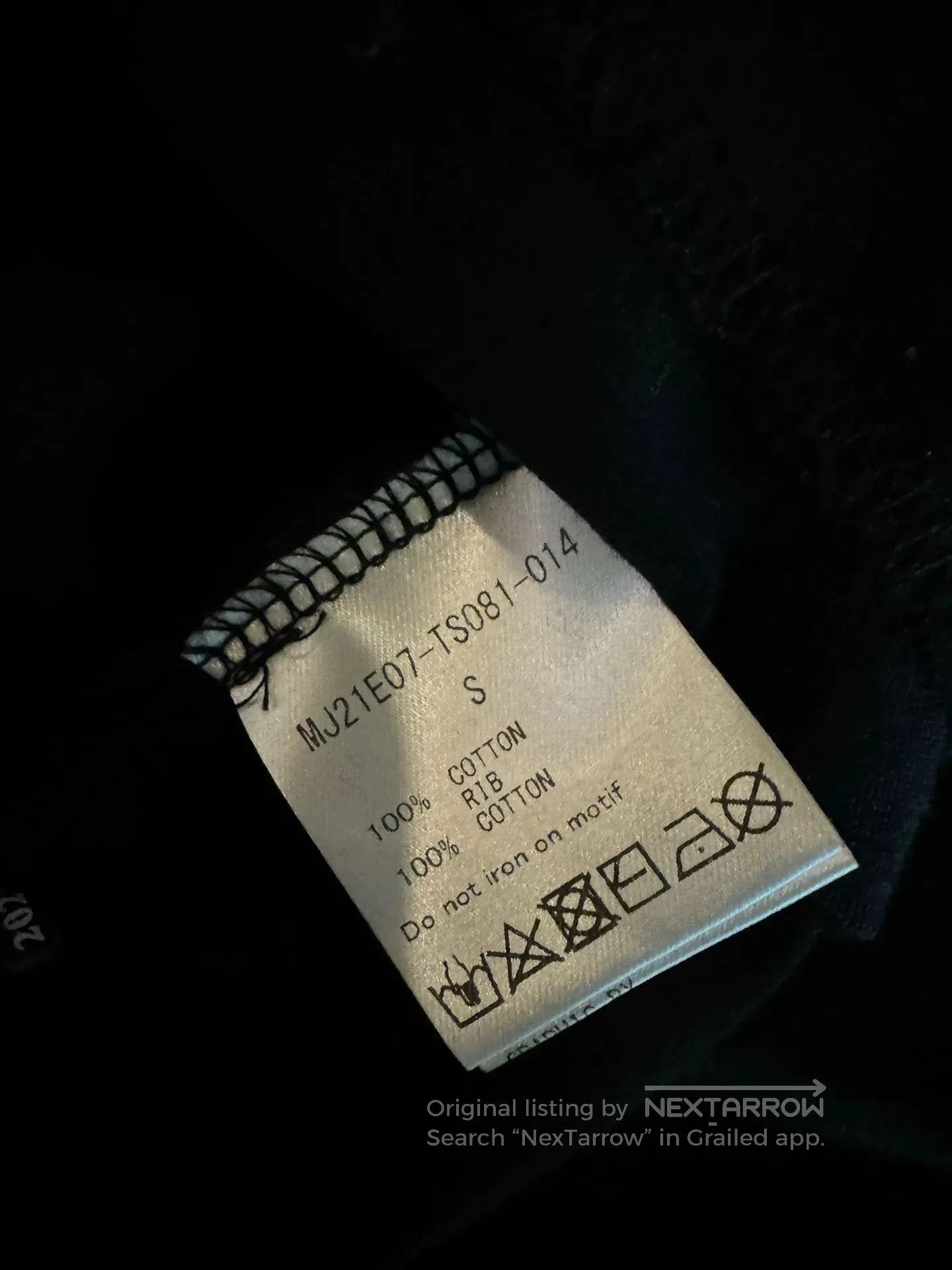 Mastermind Japan black high-neck long sleeve t-shirt. Size US S / EU 44-46 / 1 - 6 Thumbnail
