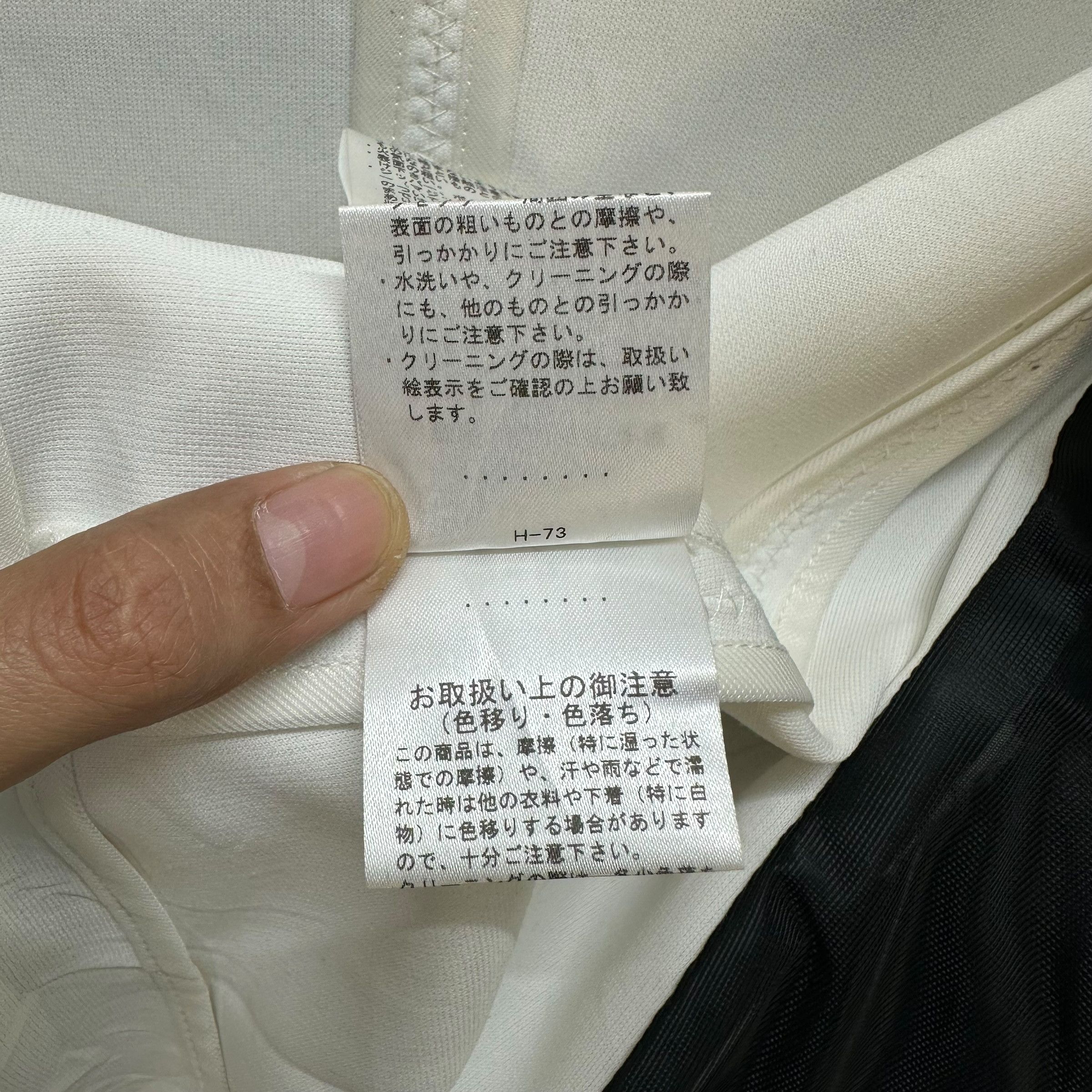 LANVIN SPORT Black White Polyester Vest #A69-1661
