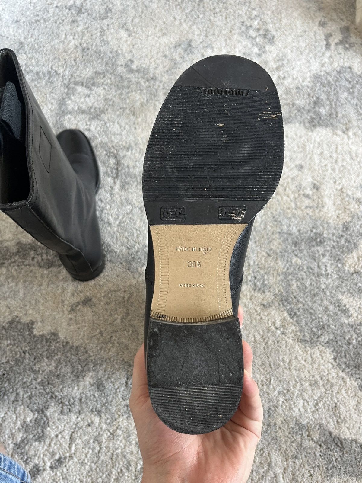 Miu Miu Miu Miu S/S2001 leather boots Size US 9.5 / IT 39.5 - 5 Thumbnail