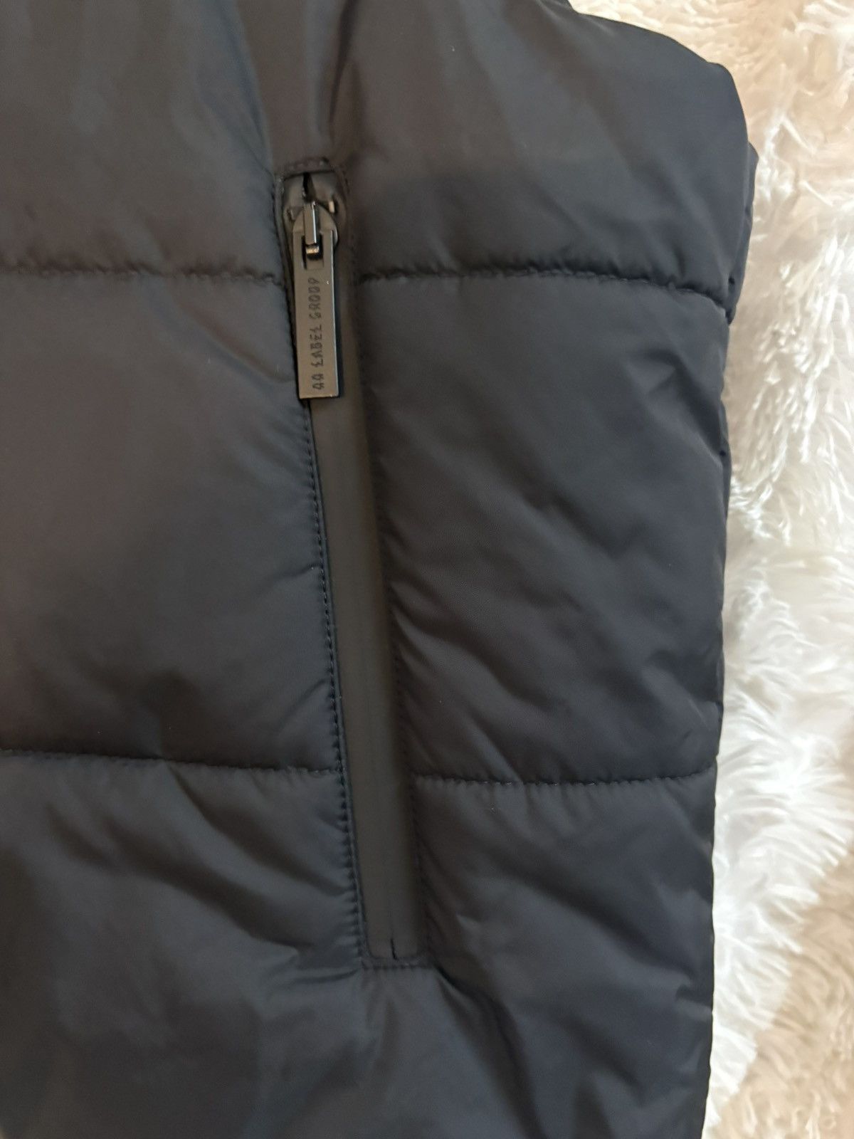 44 LABEL GROUP 44 Label Group Black Quilted Puffer Vest with Stand Collar Size US L / EU 52-54 / 3 - 2 Thumbnail