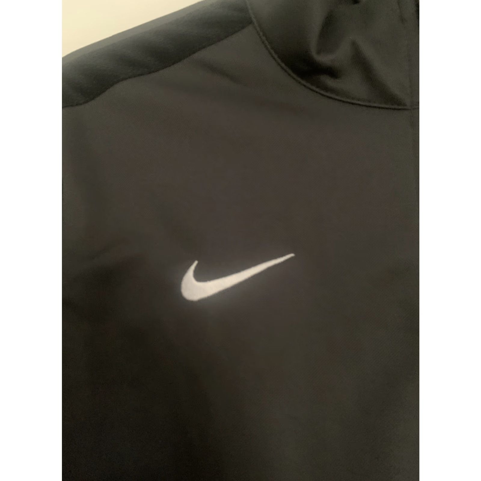 Nike Nike Warmup Jacket Womens Gray Full Zip Up Jacket Size Small - 100% Polyester, Embroidered Swoosh, Color Blocking, Sporty Size S / US 4 / IT 40 - 2 Thumbnail