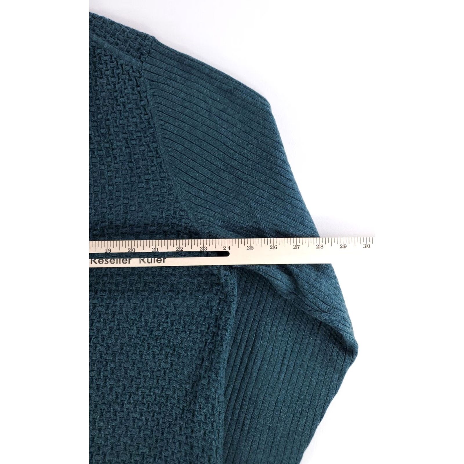 Tommy Bahama Tommy Bahama Sweater Henley Pullover Waffle-Knit 4 Button Green XL Mens Size US XL / EU 56 / 4 - 7 Thumbnail