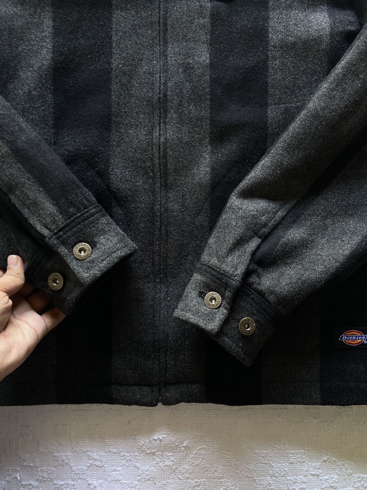 Dickies Dickies Checkered Lined Zip Up Jacket ( 4 Pockets ) Size US M / EU 48-50 / 2 - 8 Thumbnail