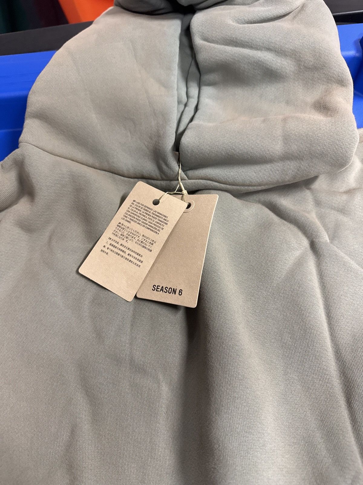 Yeezy Yeezy Season 6 Glacier Hoodie Size XS - Rare Size US XS / EU 42 / 0 - 1 Thumbnail