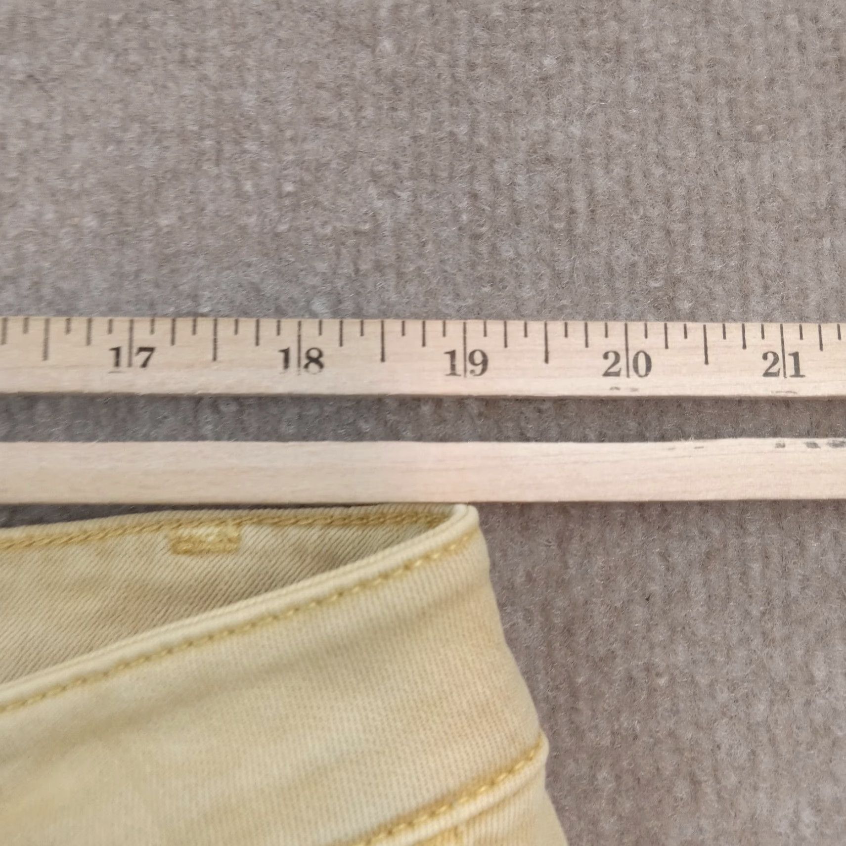 J. Jill J. Jill Women's Brown Cropped Straight Leg Stretch Jeans, Size 18 Size 38" / US 16 / IT 52 - 5 Thumbnail