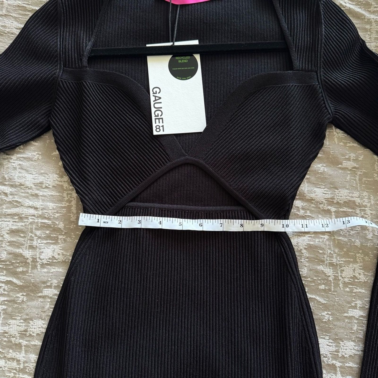 GAUGE81 NWT! Gauge81 Otero Black Mini Dress, Size S Size S / US 4 / IT 40 - 5 Thumbnail