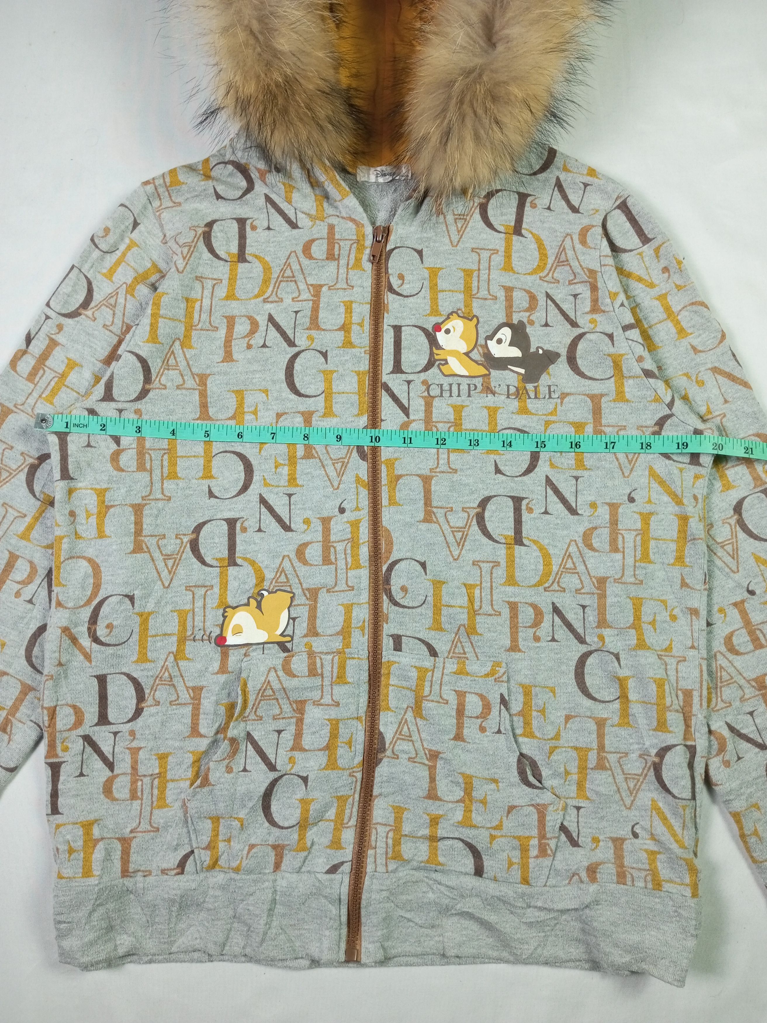Disney × If Six Was Nine × Japanese Brand Disney Faux fur hoodie chip'n'dale ifsixwasnine style Size US M / EU 48-50 / 2 - 8 Thumbnail