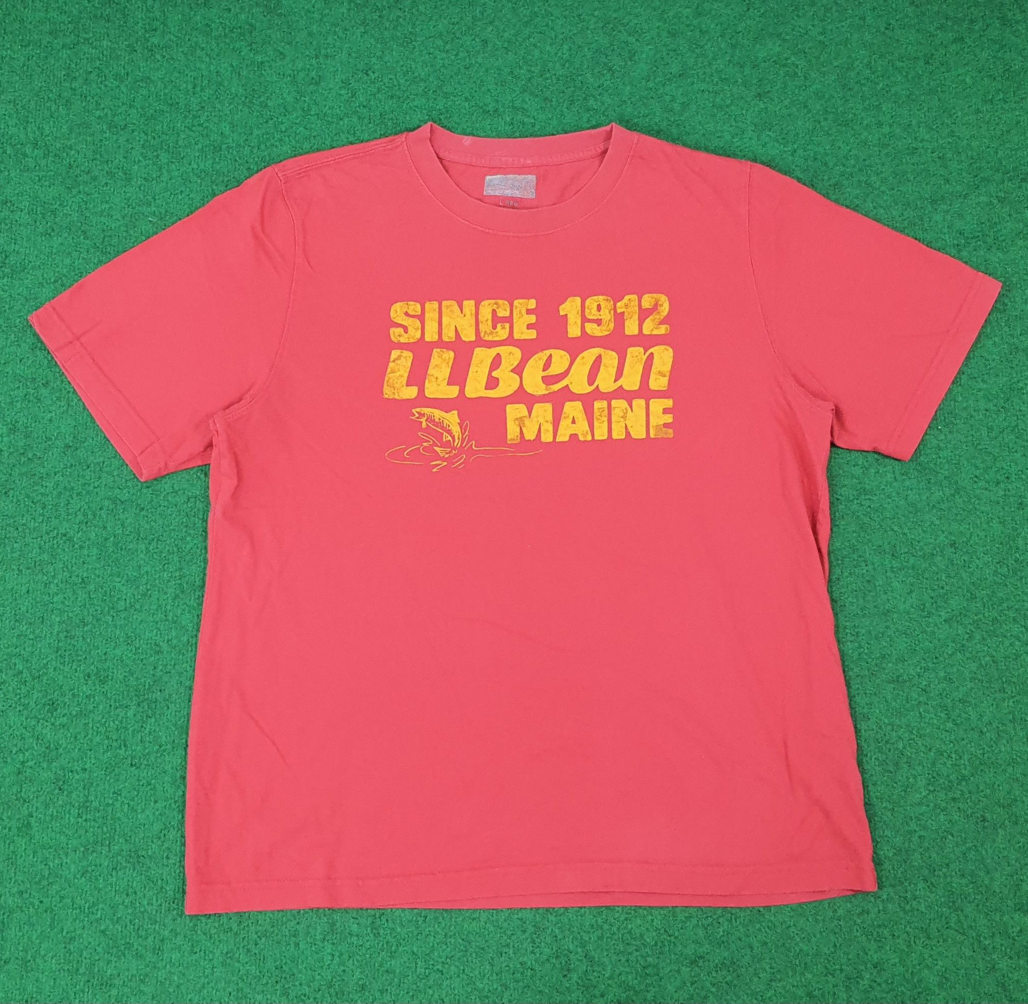 L.L. Bean Vintage L.L. Bean Maine Since 1912 Tshirt C276N55 Size US L / EU 52-54 / 3 - 1 Thumbnail