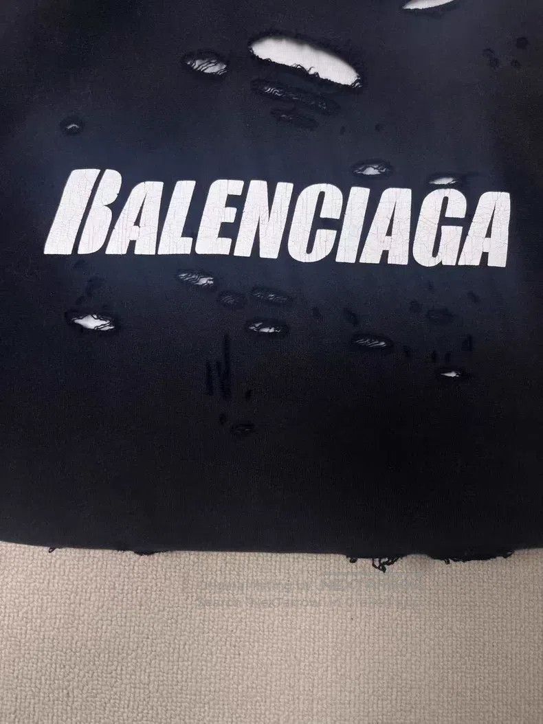 Balenciaga Balenciaga Alphabet Zipper Hooded Long Sleeve Sweater Size US XXS / EU 40 - 3 Thumbnail