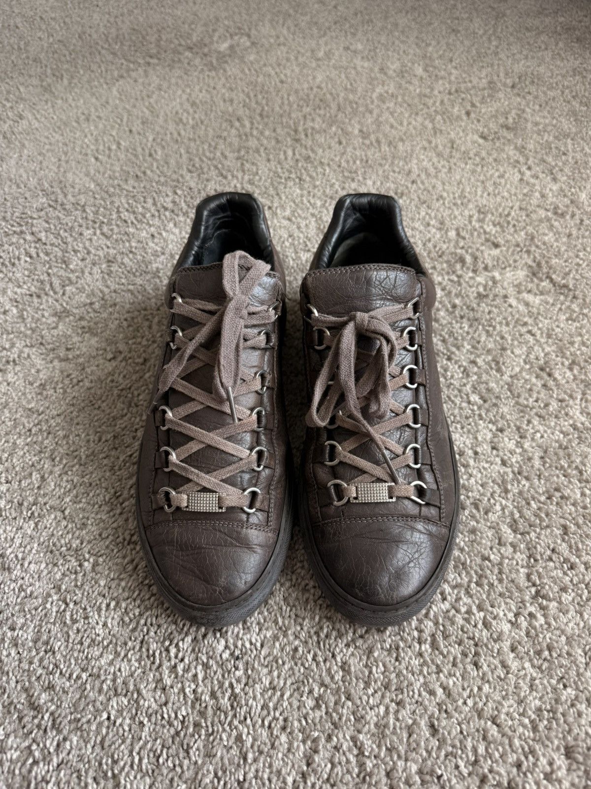 BALENCIAGA Arena Low ネイビー スニーカー EU40 Balenciaga Arena Low