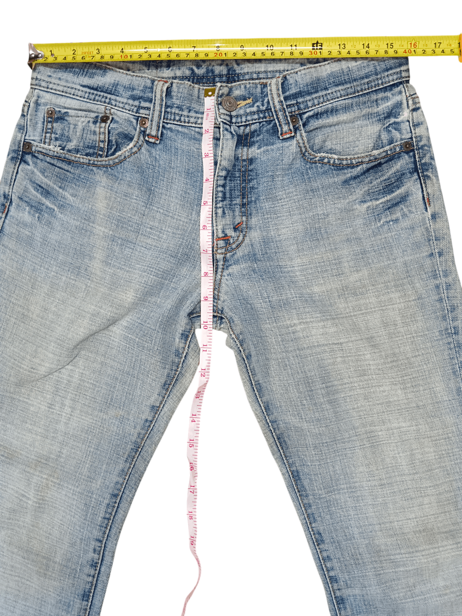Iron Heart GLHEART Limited Edition Distressed Flare Denim Size US 30 / EU 46 - 6 Thumbnail