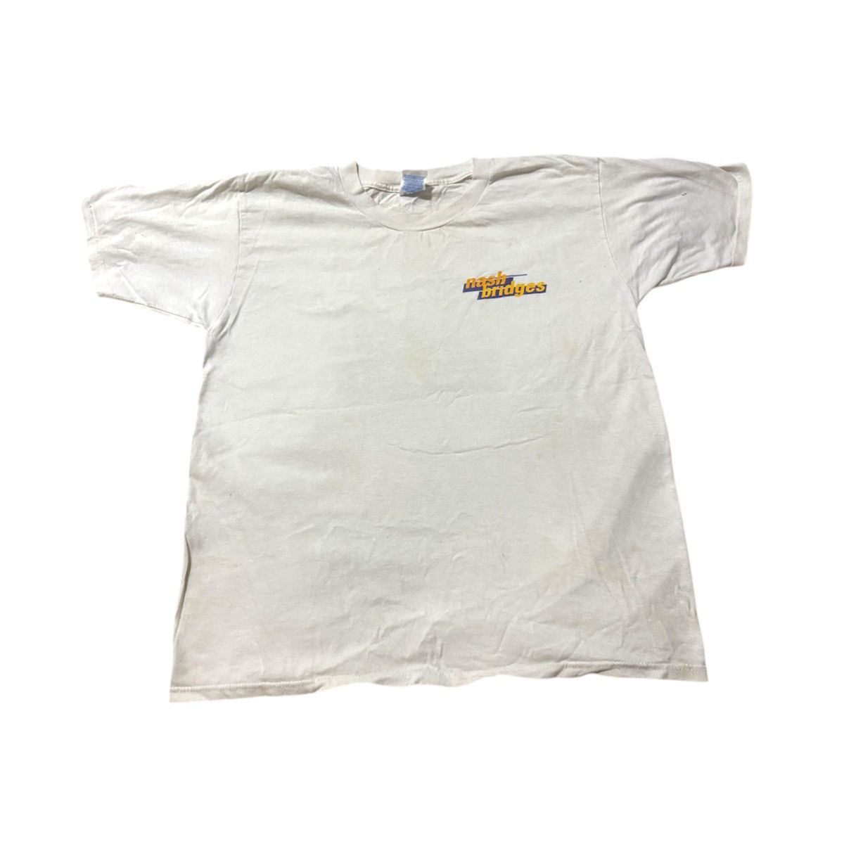 Vintage Vintage 90s Nash Bridges Don Johnson T Shirt TV Series Size US L / EU 52-54 / 3 - 2 Thumbnail