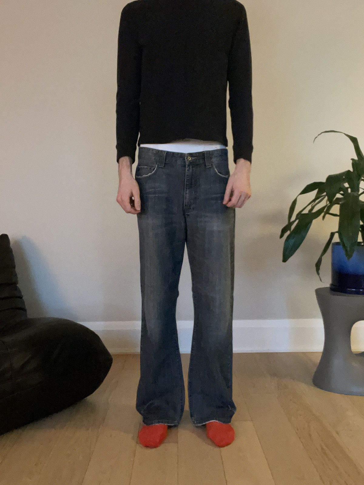 Guess Bootcut Low Rise Y2K Style Guess Jeans Size US 34 / EU 50 - 6 Thumbnail
