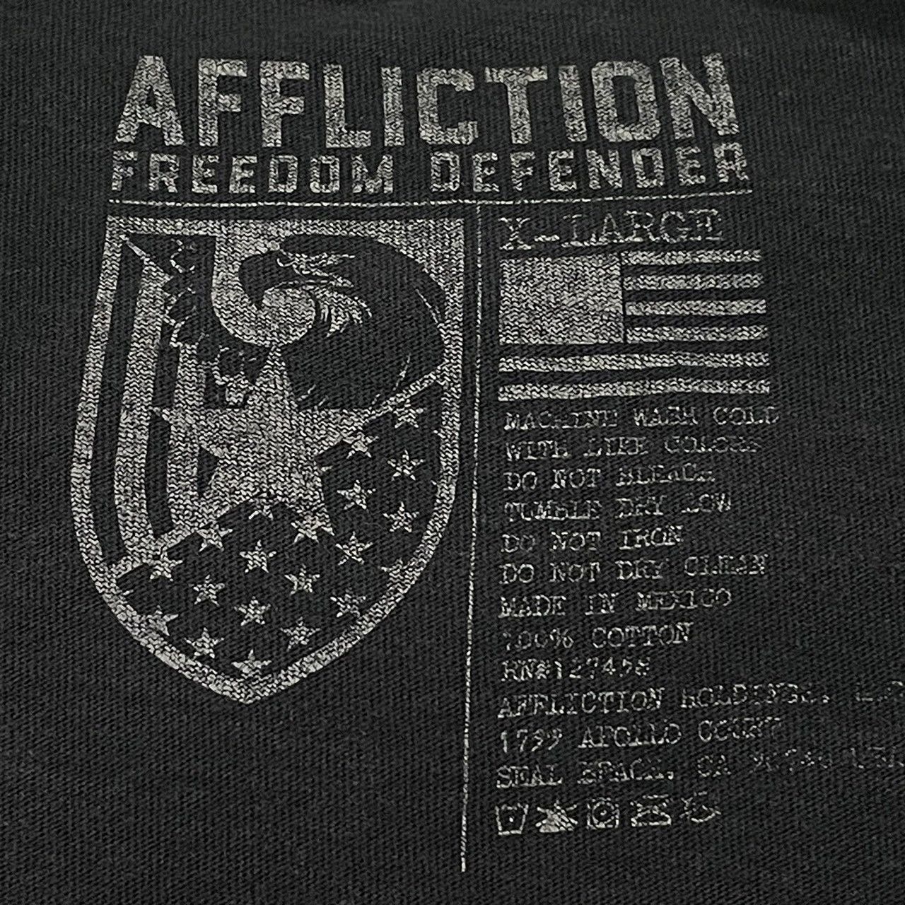 Affliction × Ed Hardy × Tapout Rare Affliction Wings Cross Tee Y2K Style Size US XL / EU 56 / 4 - 9 Thumbnail