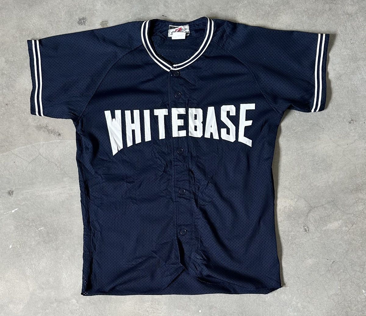 Mizuno VINTAGE AVIS WHITEBASE PLAYER BASEBALL JERSEY Size US M / EU 48-50 / 2 - 1 Thumbnail