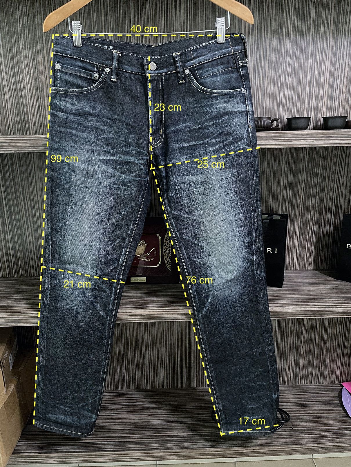 Visvim Visvim 14FW Social Sculpture Denim 04NW 0114205005010 W32L30 Size US 32 / EU 48 - 2 Thumbnail