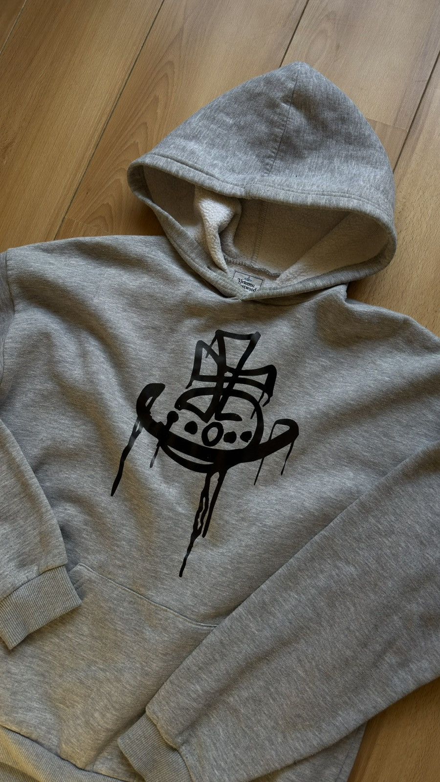 Vivienne Westwood Vivienne Westwood gray hoodie Size US XL / EU 56 / 4 - 2 Thumbnail