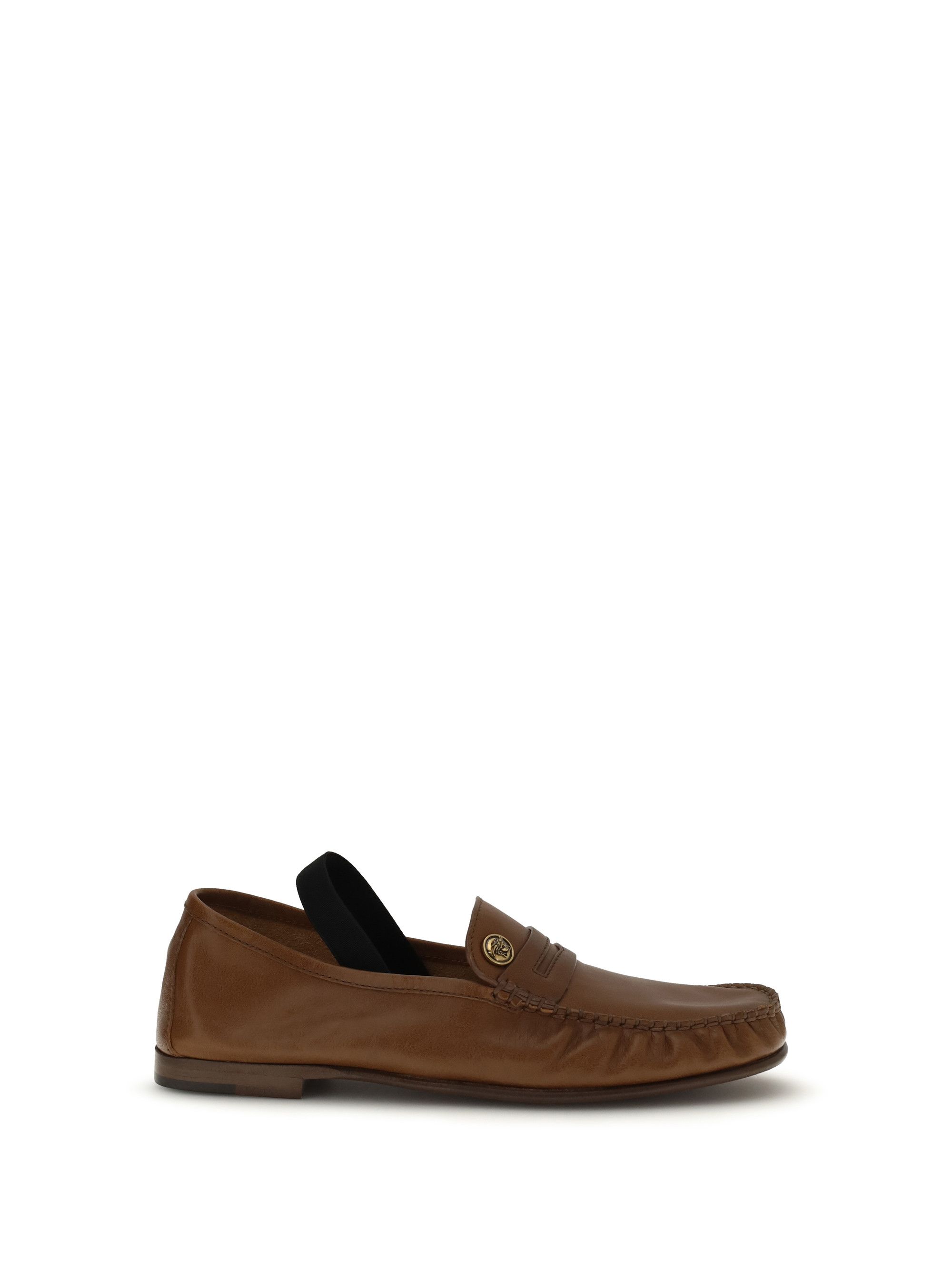 Versace Leather Loafers Size US 11 / IT 41 - 1 Thumbnail