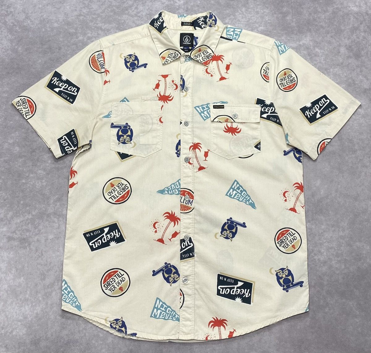 Volcom Y2K Vintage Volcom Short Sleeve Button Up Bundle Size US M / EU 48-50 / 2 - 5 Thumbnail