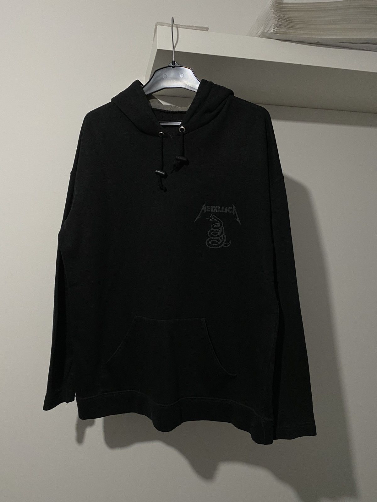 Band Tees × Metallica × Vintage Metallica Snake Hoodie L Boxy Fit vintage metal alternative Size US L / EU 52-54 / 3 - 5 Thumbnail