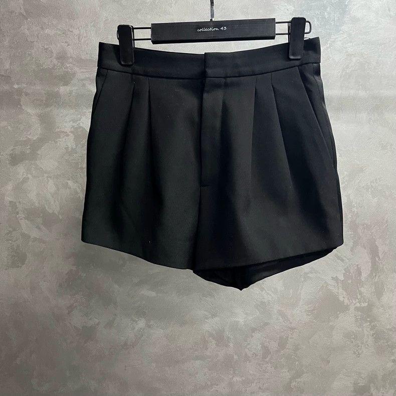 Saint Laurent Paris Black Casual High-Waisted Shorts for Women-dmc Size US 38 / EU 54 - 1 Thumbnail