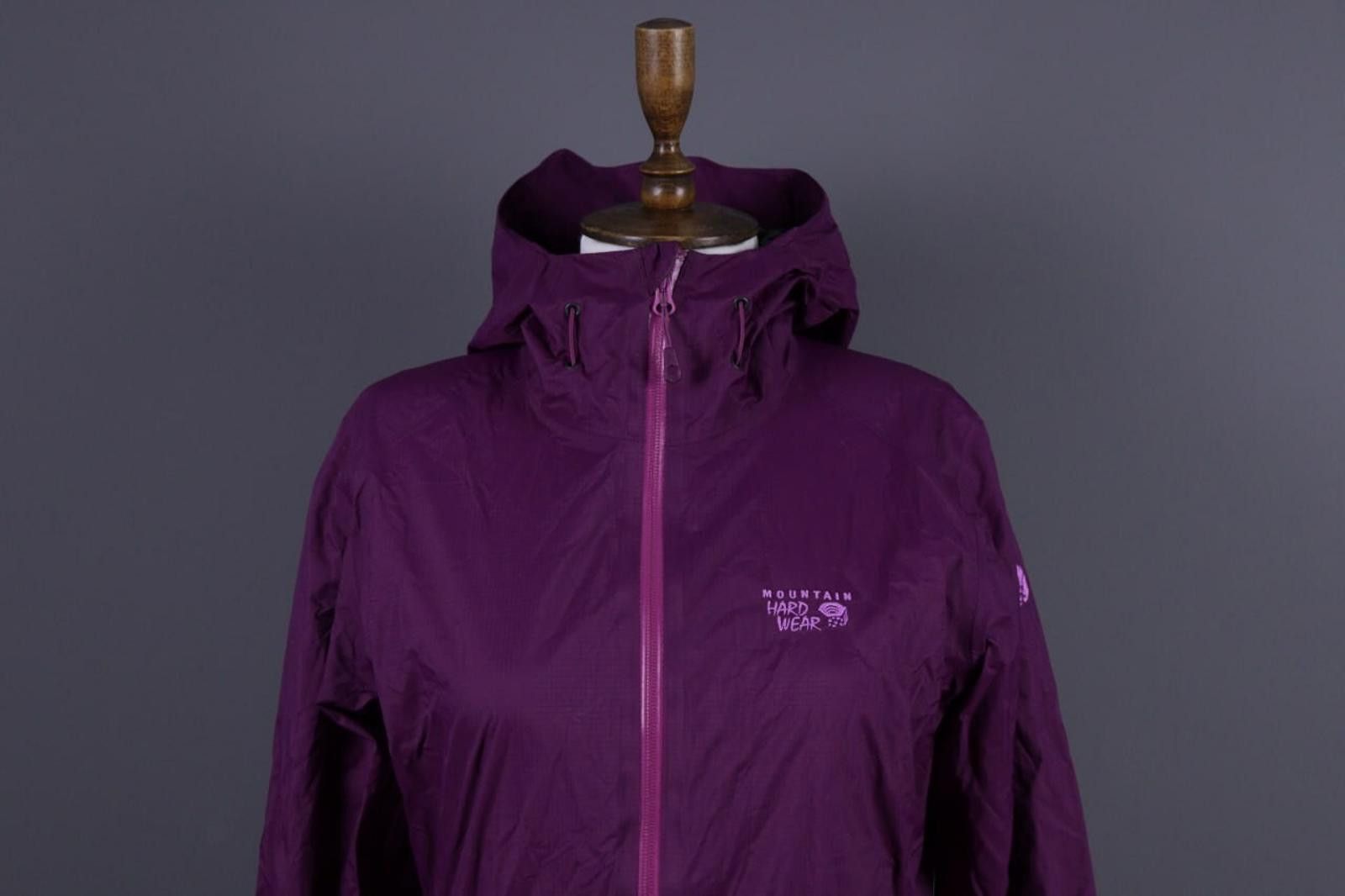 Mountain Hardwear Mountain Hardwear Purple Hooded Windbreaker Jacket Size S Size S / US 4 / IT 40 - 2 Thumbnail