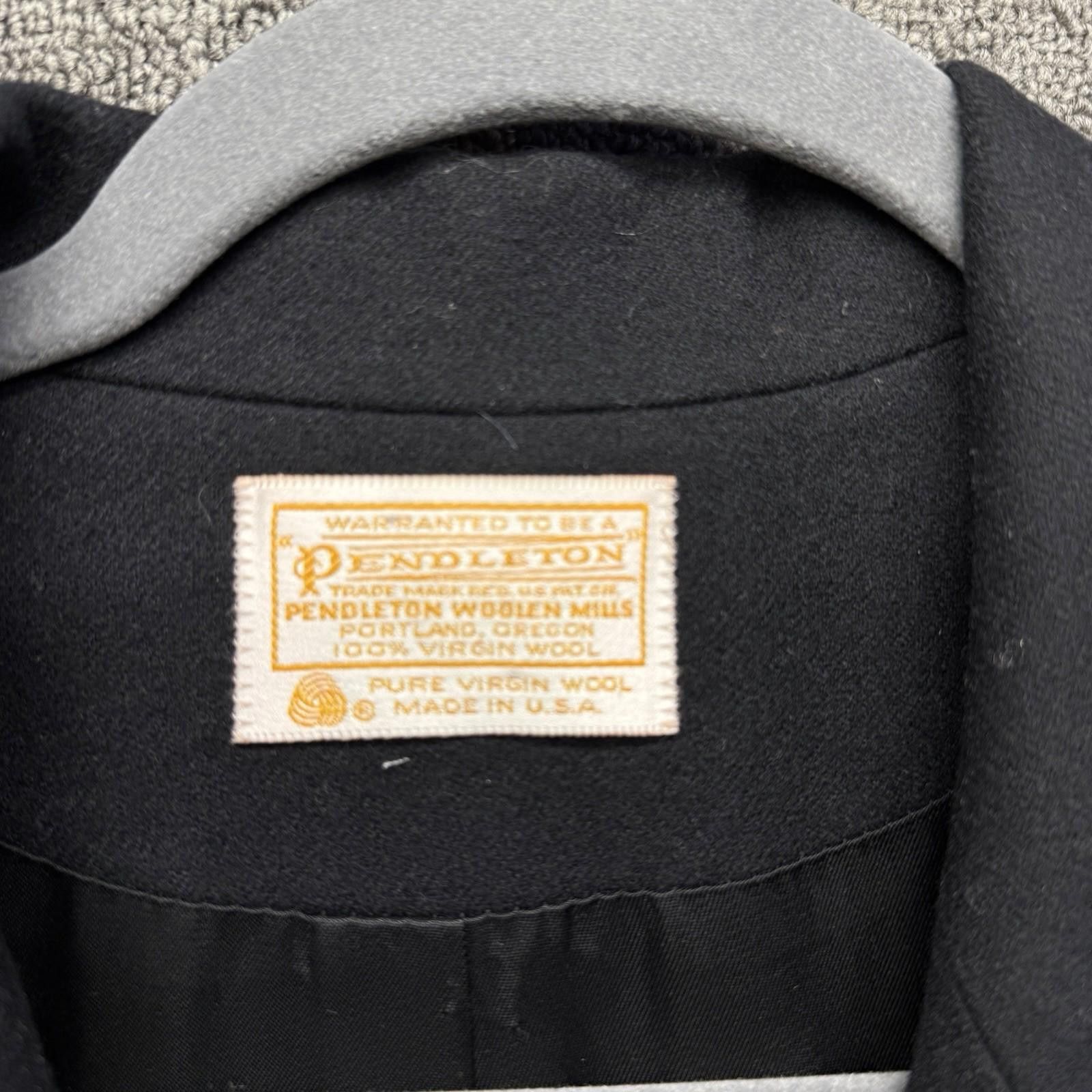 Pendleton Vtg Pendleton Blazer Women 10 100% Virgin Wool Gold Button Size L / US 10 / IT 46 - 4 Thumbnail