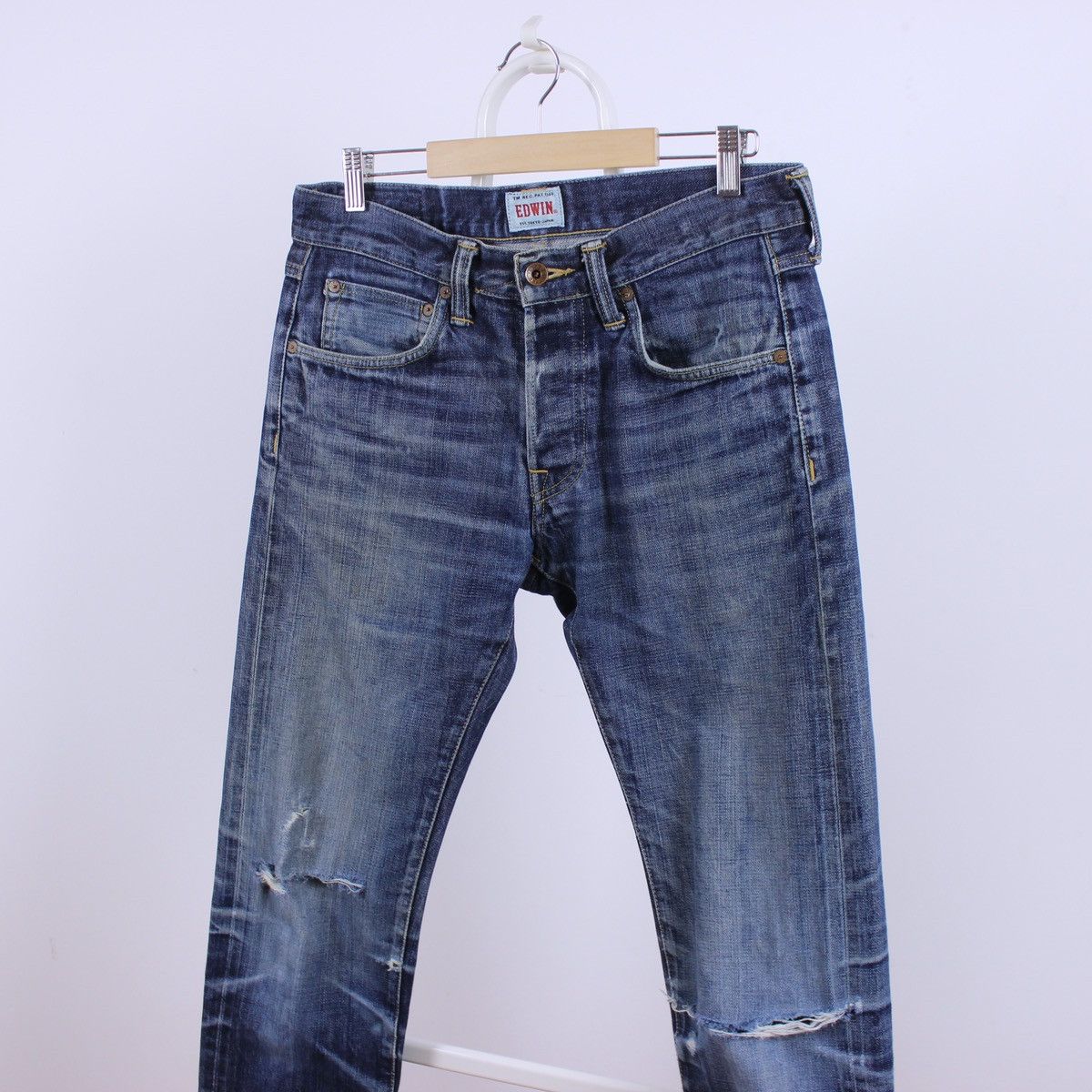 Edwin Edwin Jeans Ed 55 Japanese Denim Pants Selvedge Size US 30 / EU 46 - 6 Thumbnail