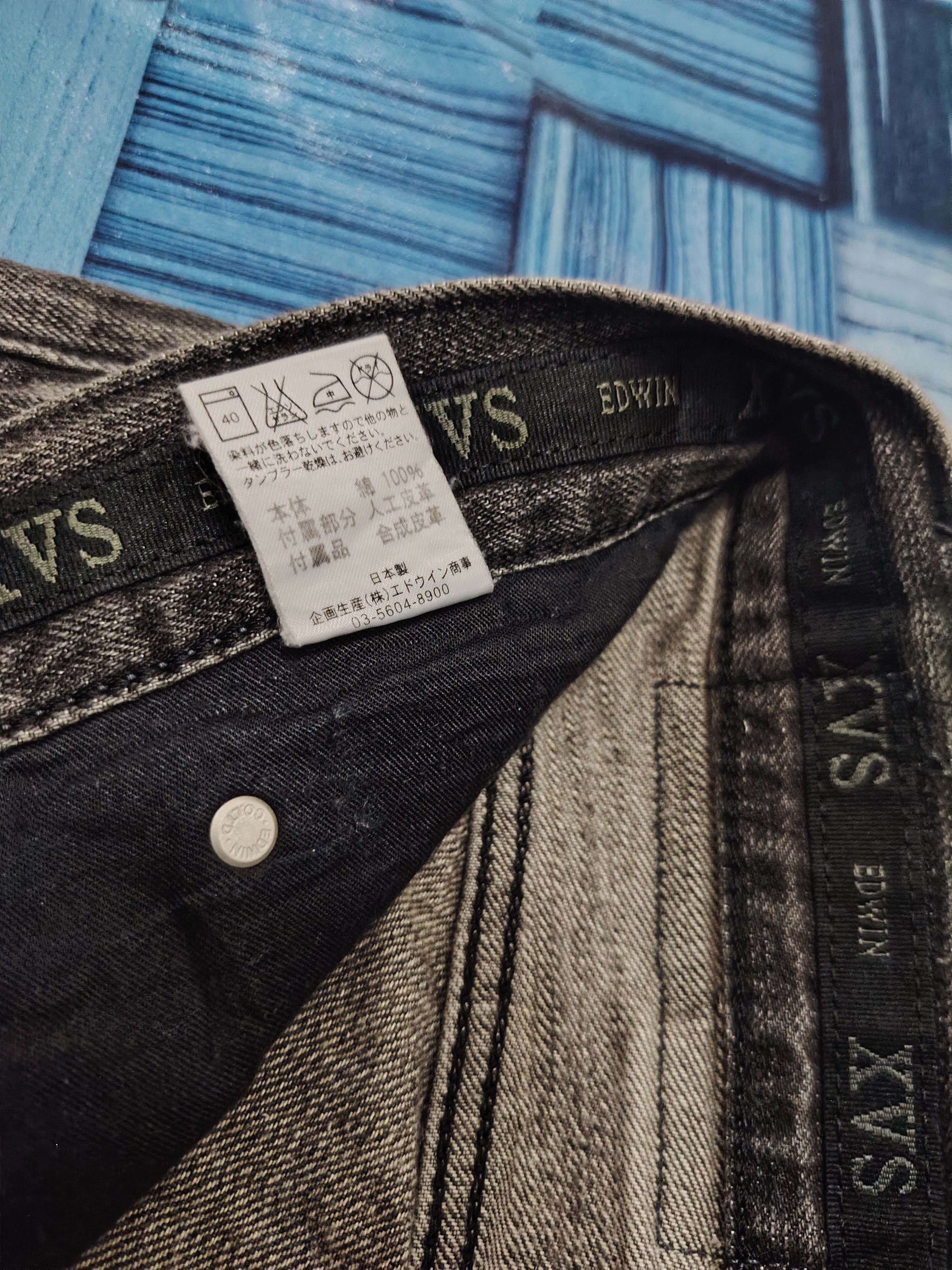 Who Decides War Japanese Edwin Flare Jeans Distressed Jeans Size US 32 / EU 48 - 16 Thumbnail