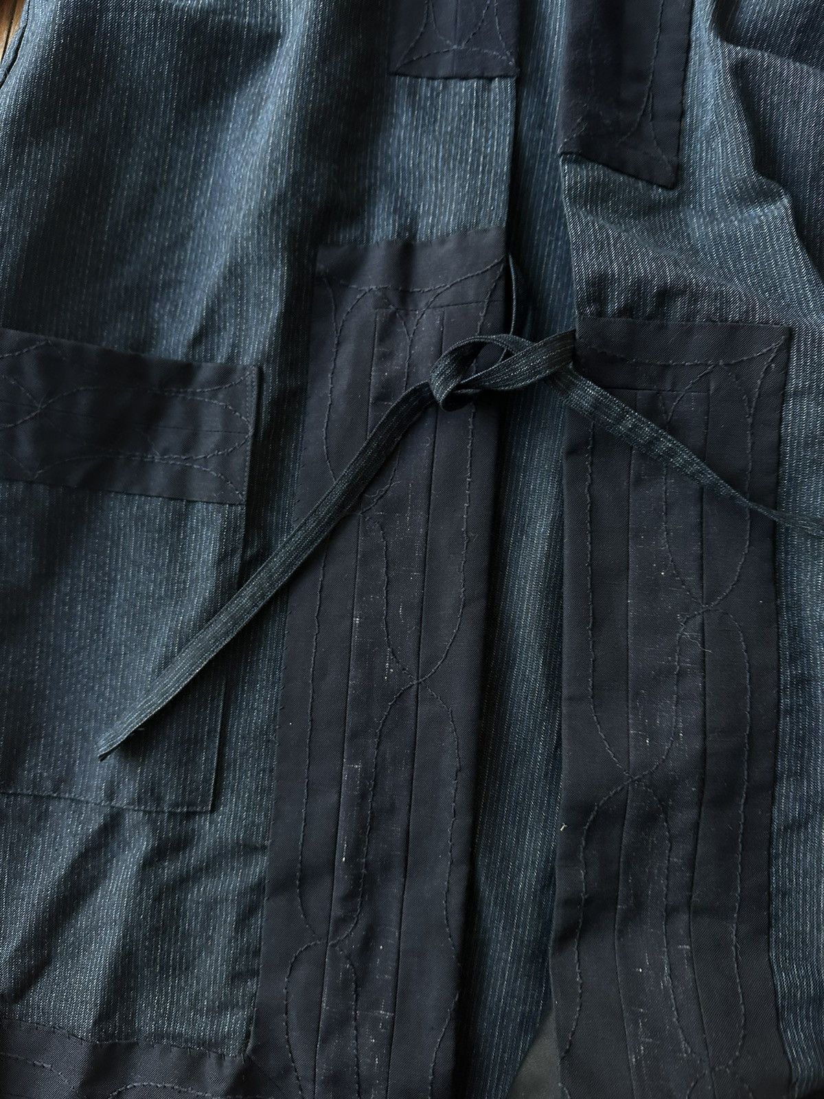 【ヴィズヴィム】　RUUNPE COAT PINSTRIPE size3 VISVIM RUUNPE COAT PINSTRIPE SIZE 3 (LARGE)