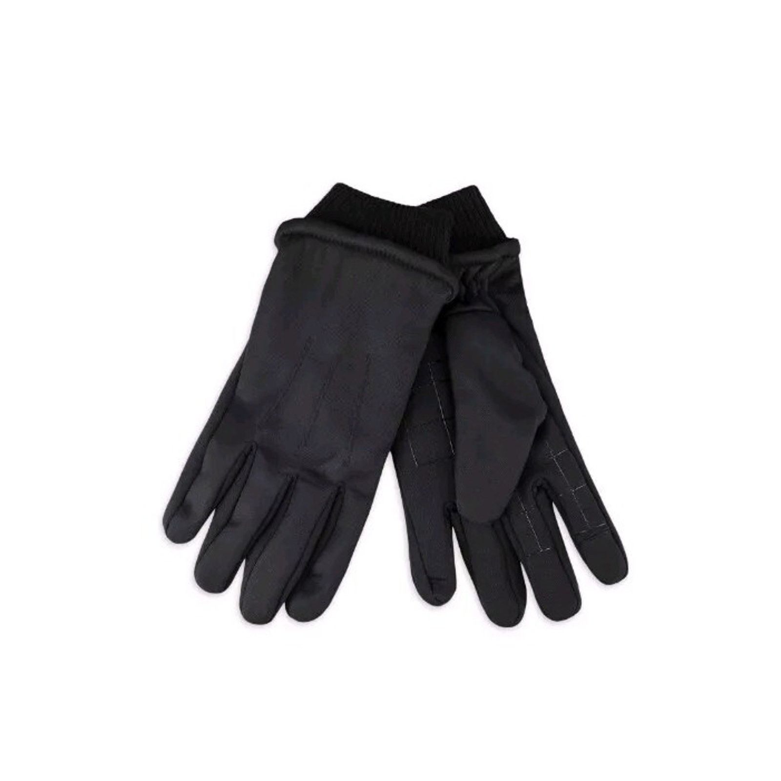 Dockers DOCKERS Black Stretch Palm Touch Screen Gloves Men's Size L Size ONE SIZE - 1 Thumbnail