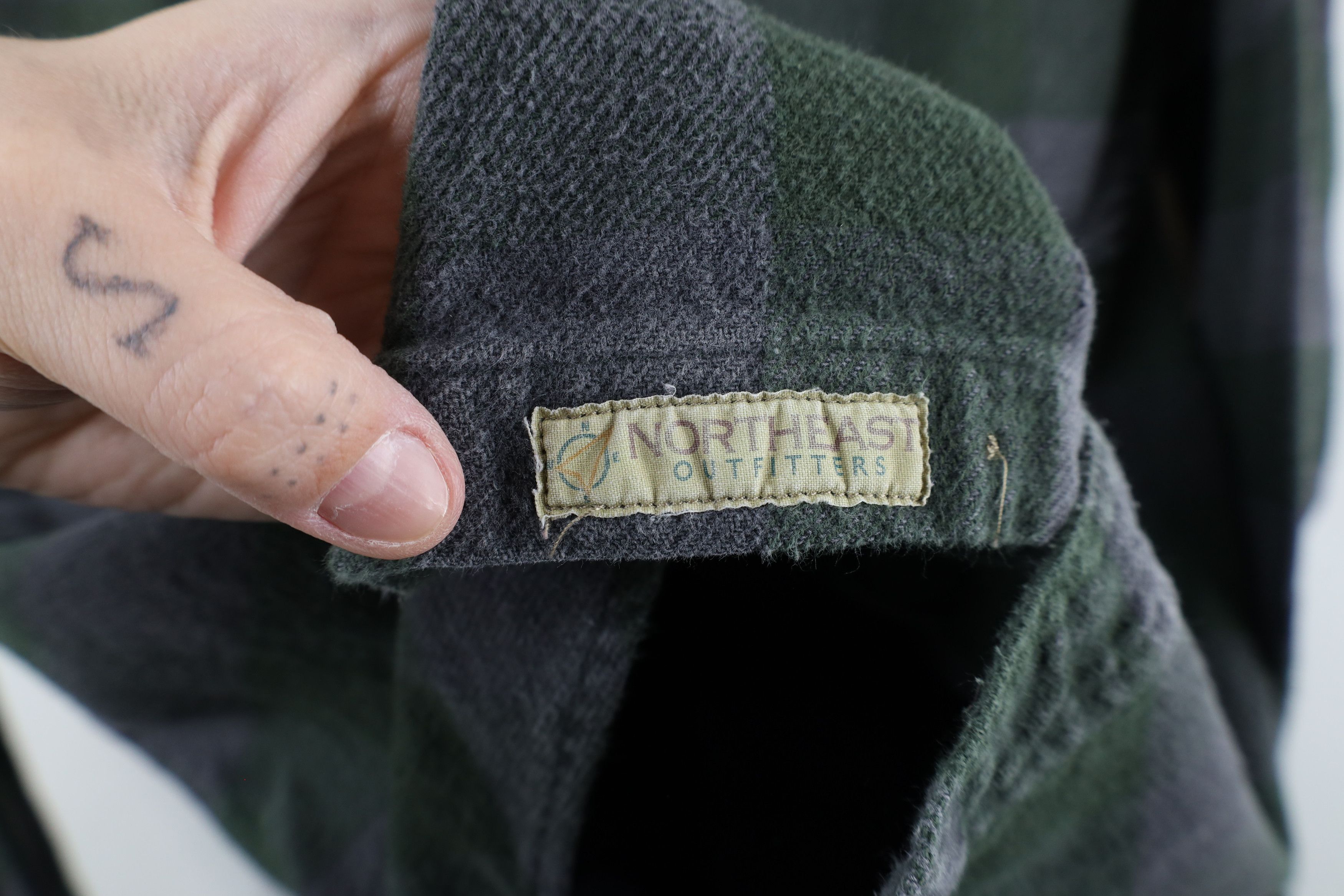 Vintage Vintage 90s Streetwear Heavyweight Flannel Button Shirt Size US L / EU 52-54 / 3 - 7 Thumbnail
