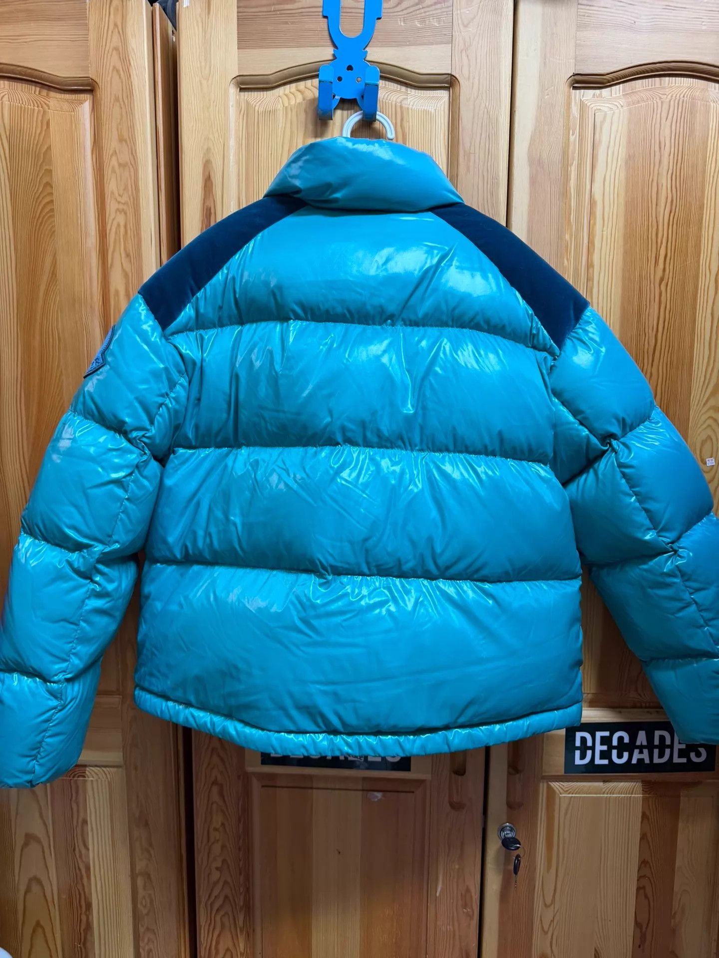 Moncler Moncler 1952 Women's Qi Wei Lake Blue Puffer Coat Size 1 Size US S / EU 44-46 / 1 - 2 Thumbnail