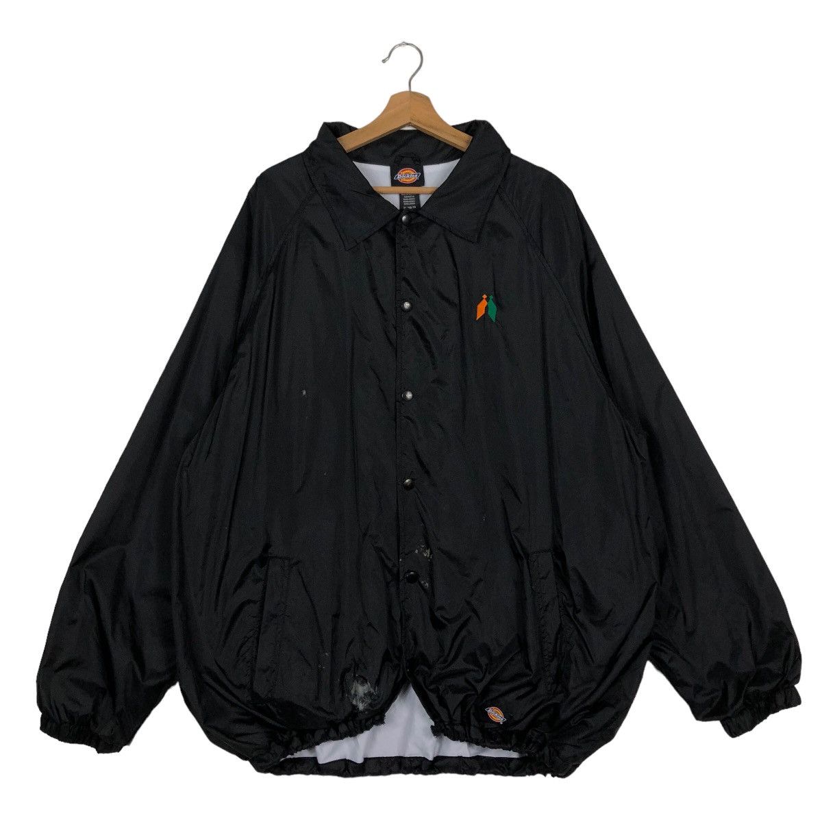 Japanese Brand 🔥90’s Vintage Dickies Coach Jacket Big Logo Streetwear Size US XL / EU 56 / 4 - 1 Thumbnail
