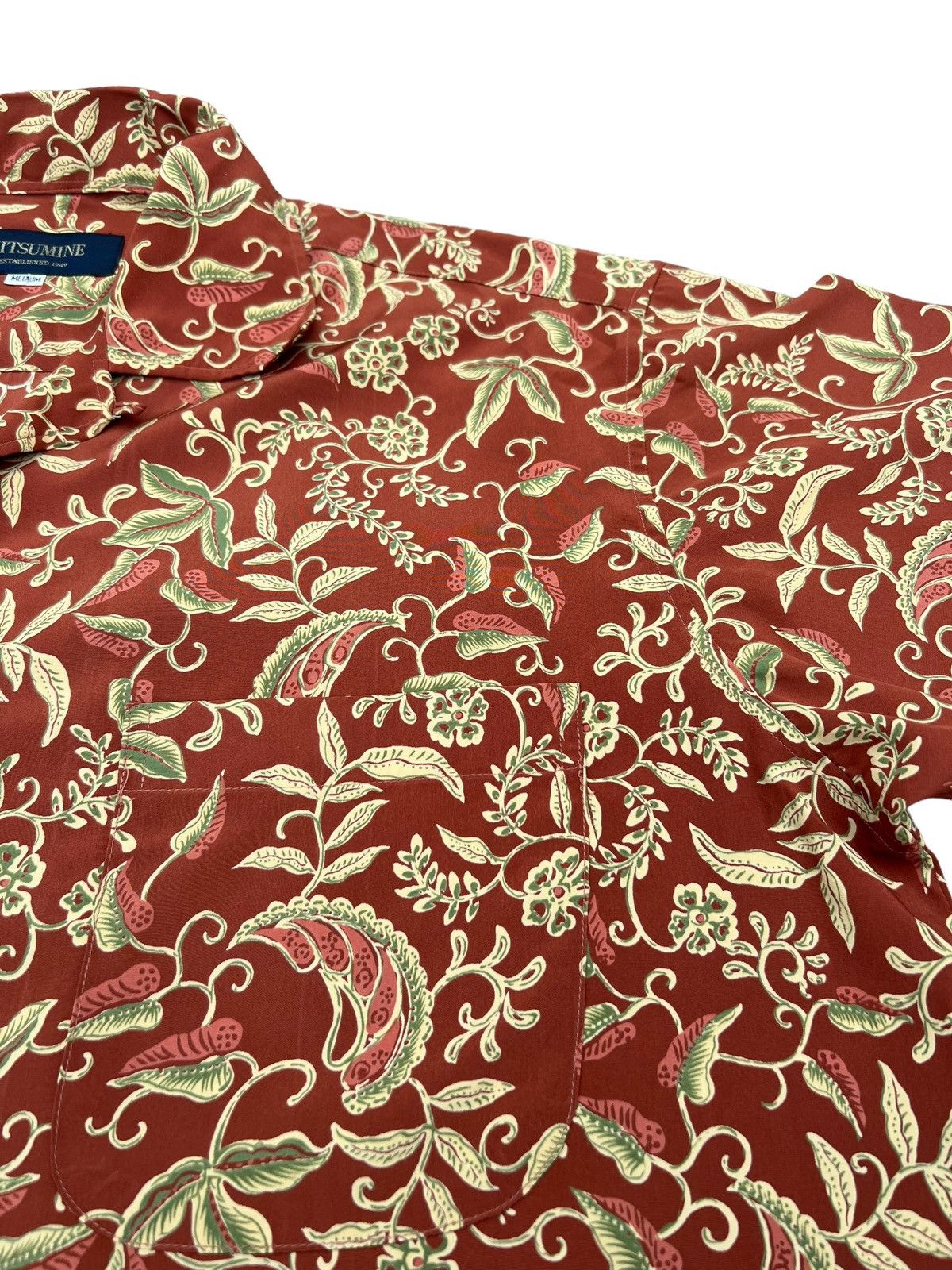 Other Vintage 90s MITSUMINE Japan Flowers Oversized Hawaiian Shirt Size US M / EU 48-50 / 2 - 4 Thumbnail