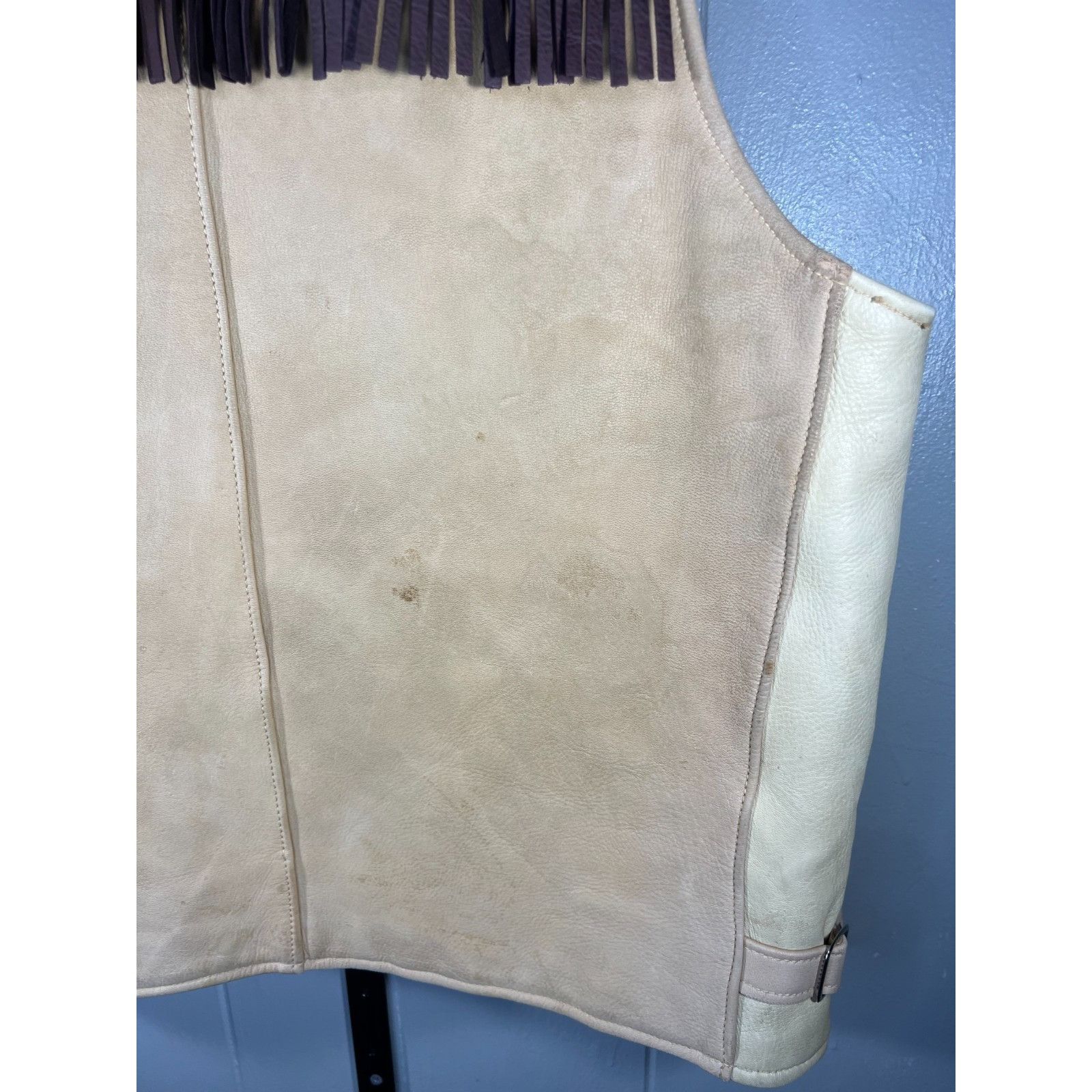 Other Vintage 70s Uber Owatonna Fringe Natural Buck Deer Skin West Size US M / EU 48-50 / 2 - 6 Thumbnail