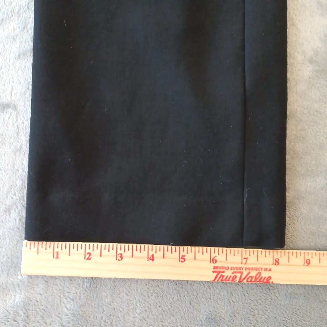 Talbots Talbots Modern Dress Pants Womens Size 12 Black Side Zip 36x31 Mid Rise Pants Women Black Dress Size 34" / US 12 / IT 48 - 5 Thumbnail