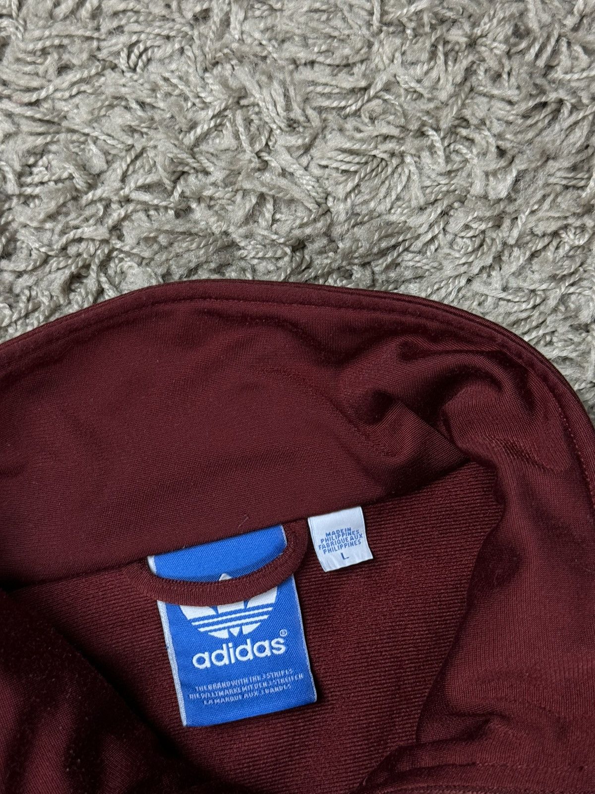 Adidas Vintage zip sweatshirt Adidas 00s original sportswear item Size US L / EU 52-54 / 3 - 2 Thumbnail