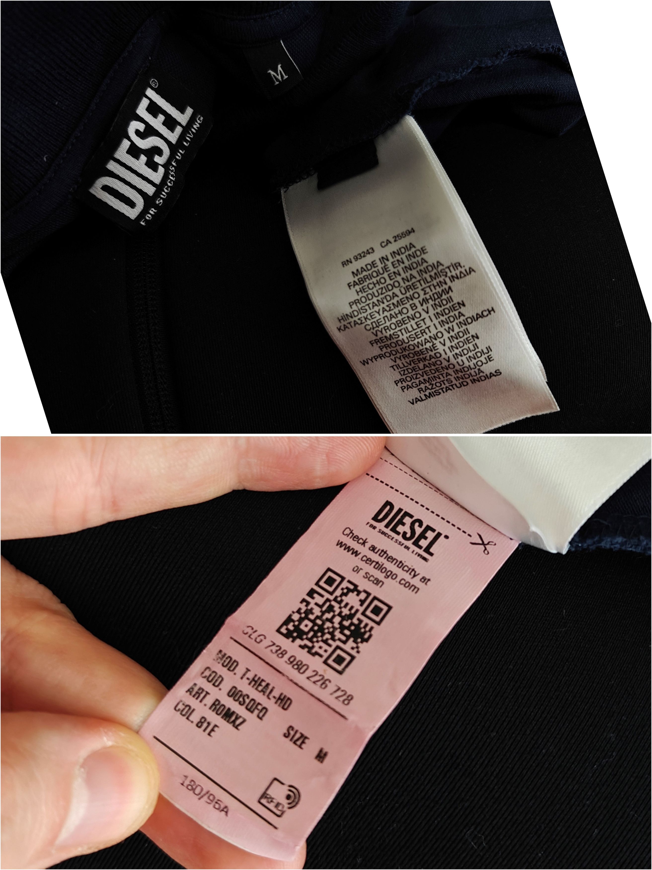 Diesel Diesel Polo T-Shirt Small Logo Blue Collared size M Size US M / EU 48-50 / 2 - 8 Thumbnail
